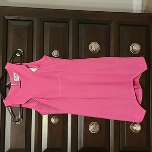 Hot pink ion dress